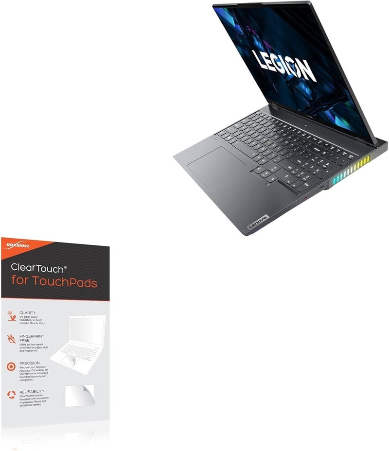 BoxWave Touchpad Protector Compatible With Lenovo Legion 7i (16 in - 82K6) - ClearTouch for Touchpad (2-Pack), Pad Protector Shield Cover Film Skin - Image 2